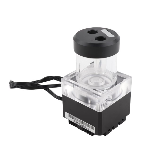 Computer Water Pump, 800L / H Speed, 4 Meter Pump Head, Integrated Design with Water Tank and Pump, G1 / 4 Thread