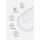 thumbnail image 3 of Ratón Inalámbrico Bluetooth 2,4 G, Portátil, Silencioso, Ergonómico, para Ordenador Portátil, Tableta, Portátil, Teléfono Móvil, Ratón para Juegos de Oficina, 3 of 5