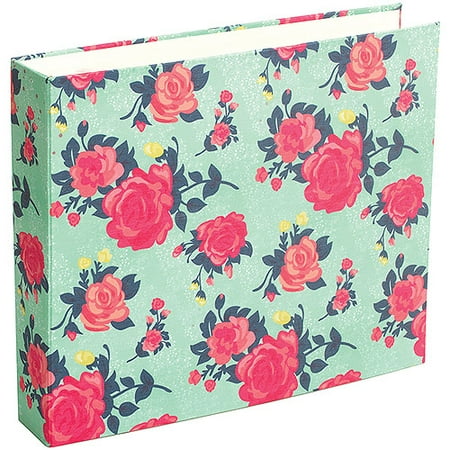 Patterned D-Ring Album, 12" x 12"