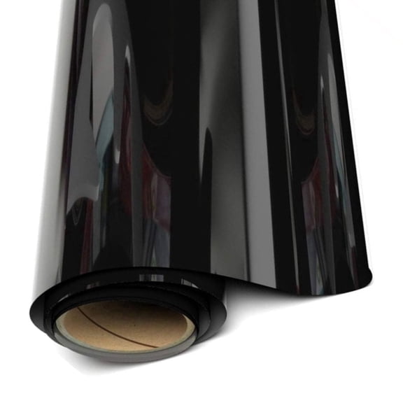 Siser EasyWeed Stretch Heat Transfer Vinyl -Black 12x15" Sheet - HTV Iron On Vinyl