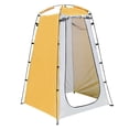 thumbnail image 1 of Carpa de baño al aire libre Inodoro móvil de privacidad plegable Protección UV (gris amarillo) Ehuebsd  Para Estrenar, 1 of 9