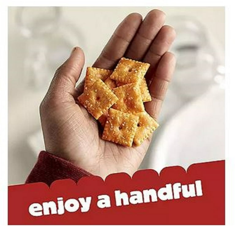 Cheez-It, Crackers, 45 ct, Made with real cheddar cheese - Walmart.com