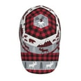 thumbnail image 4 of Haiem Buffalo Plaid Forest Baseball Cap Dad Hat Cotton Soft Adjustable Fashion Hats for Men Women Unisex Style Headwear, 4 of 9