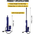 thumbnail image 6 of Mescukay 8 Ton Hydraulic Long Ram Jack, Hydraulic Ram Jack with Handle, Manual Cherry Picker Engine Lift Hoist for Garage Workshop Cranes, Engine Lifts, 6 of 6