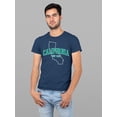 thumbnail image 2 of West Coast California T-shirt Color Men's -SelectDesign, 2 of 4