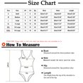 thumbnail image 3 of BONIXOOM Bodysuits for Women Pants for Women Solid Mid Waisted Short Gym Casual Bodysuit Skinny Slim-Leg Standard Black XL, 3 of 5