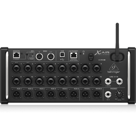 Consola de mezcla Behringer XR18 X Air 100v 240v