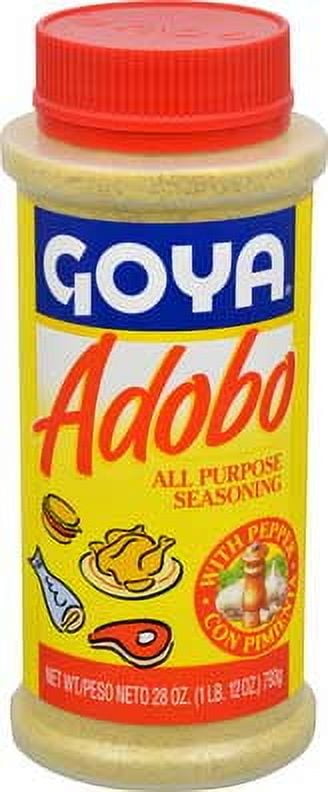 Goya Foods Adobo All Purpose Seasoning Without Pepper - 16.5 Ounce (Pack Of 24)