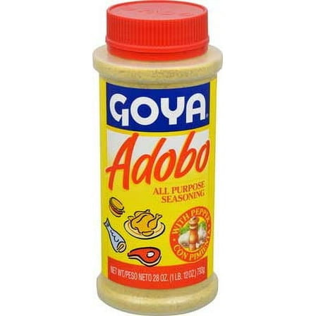 Goya Adobo Seasoning with Pepper - 28 oz. jar, 12 per case