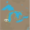 thumbnail image 1 of C-MAP NT+ NA-C102 - Lakes Michigan & Huron - C-Card, 1 of 1