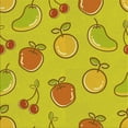 thumbnail image 1 of Ahgly Company Tapis d'Intérieur Lavable en Machine Carré Transitionnel Jaune Canari, 8 Pieds Carré, 1 of 7