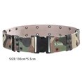 thumbnail image 2 of Rigger Waist Belt Nylon Webbing Belt Outdoor Belt with Quick Release Buckle, 2 of 9