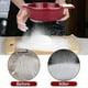 thumbnail image 5 of tamis Farine Avec Grand Grattoir Tamis Patisserie Farine Inox Double Poigne Tamis Mailles Fins En Acier Inoxydable Pour Sucre En Poudre Farine J, 5 of 5