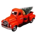 thumbnail image 2 of NaviDad Vintage ROJO Camión Y Mini Árbol De Navidad Decoración Del Hogar Para Niños Y Entusiastas Del Vehículo, 2 of 8