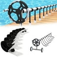 thumbnail image 3 of Cubierta Solar Carrete Correa Nylon Cubierta Solar Carrete Accesorio Conjunto Universal Piscina Película Coche Cuerda Para Atar Para Piscina Cubierta Carrete Interior 8Pcs Speravity HA013125-00, 3 of 7