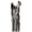 Black, variant on Hzzsbu Sequin Embroidery Appliques Fabric Apparel Decoration Evening Dress Striped Angle Embroidered Sequin Long Material