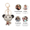 thumbnail image 2 of EeaseCA Small Monkey Keychains Decorative Key Rings Cartoon Monkey Keychains Metal Keychain Decors, 2 of 8
