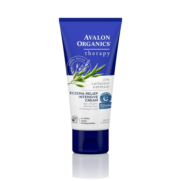 Avalon Organics Eczema Relief Intensive Cream 3 Oz Walmart Com Walmart Com