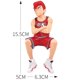 thumbnail image 1 of Figura de acción de Anime SLAM DUNK, decoración de coche, kaade Rukawa Sakuragi Hanamichi, adornos de pastel Shohoku, juguetes modelo para regalos de niños, 1 of 4