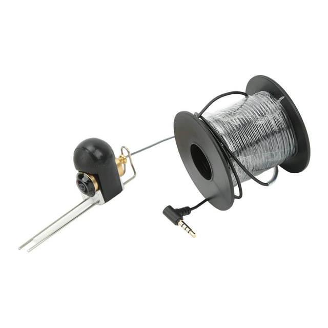 HD Fishing Camera with Clear Picture Quality, 3.5mm Plug, Plug and Play, Long Range, Stable and Durable, Underwater CVBS Fish Finder Camera with Fishing Cable for Marine