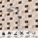 thumbnail image 2 of URCOLOR 10 Hojas de Azulejos Autoadhesivos para Salpicadero 30x30 cm, 2 of 8
