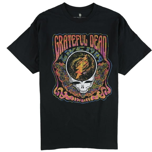Junk Food Mens Grateful Dead Graphic T-Shirt, Black, Medium