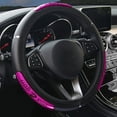 thumbnail image 5 of QCTime 38cm Fashion Dragon Design Faux Leather Car Steering Wheel Cover Interior Decor, 5 of 7