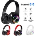thumbnail image 2 of Seitruly B39 Led Bluetooth V5.0 Auriculares Deporte Hoofdtelefoon Subwoofer Draadloze Stereo Ondersteuning Card Oortelefoon Plug-In Headset Type3 NO3, 2 of 6