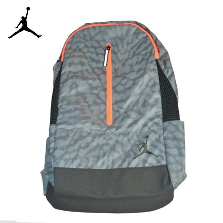 Nike Jordan Jumpman Backpack Grey/Orange