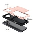 thumbnail image 5 of Case For Iphone 16 Pro Max/16 Pro/16 Plus/16, Flip Stand Cover Drop Protection Wallet Shell, 5 of 5