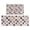Pioneer Flower Floral-3, variant on Pioneer Flower Floral Print Pattern Kitchen Rugs Sets Of 2, Anti Fatigue Non Slip Washable Floor Mats for Kitchen Sink Laundry, 17X30 Inch 17X47 Inch