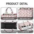 thumbnail image 4 of Large Capacity Tote Bag,Strawberry Plants Fruit Watercolor Handbag Fashion Luxury Tote Bag,15.7"x13"x 5.1" Inches,Laptop Compatible, 4 of 6