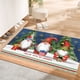 thumbnail image 4 of Adornos navideños, alfombras de cocina navideñas, tapete de cocina con gnomo navideño, tapetes antideslizantes para el piso, alfombra festiva con decoraciones navideñas de invierno., 4 of 8