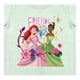 thumbnail image 2 of Playera Para Niña Disney Princesas Cuello Redondo Manga Corta Talla 10 Verde, 2 of 2