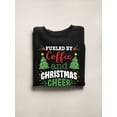 thumbnail image 3 of Coffee And Christmas Cheer Sweatshirt Women -Smartprints Designs, Female Small, 3 of 4