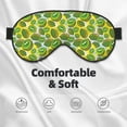 thumbnail image 3 of Salouo Kiwi Fruits Summer Pattern Sleep Mask,Sleep Eye Mask & Blindfold Eye Sleep Shade Cover with Elastic Strap Soft Eye Cover Eyeshade for Night Sleeping Travel & Nap, 3 of 7