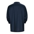 thumbnail image 4 of Gibobby Mens Knit Polo Shirts Long Sleeve Collared Sweater Polo Casual Polos Shirts with Pocket (Navy,XXL), 4 of 8
