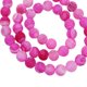 thumbnail image 3 of Hebra de piedras sueltas redondas de 8 mm Sunnimix artesanías Rosado, 3 of 8