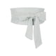 thumbnail image 1 of Cinturón Obi sólido para mujeres de tallas grandes INSPIRE CHIC, cinturón de lazo autoadherente, cinturón ancho para vestido de 35.43-45.67" gris claro, 1 of 6
