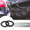 thumbnail image 2 of Unique Bargains 4pcs 4" Car Audio Speaker Spacer Adapter Bracket Holder 92mm ID Hollow, 2 of 6