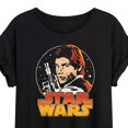 thumbnail image 3 of Star Wars - Han Solo Logo - Women's Oversized Tee, 3 of 5