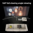 thumbnail image 3 of Projector Screen White Grid Anti-Light 160° Viewing Angle Reflective Screen ,Wrinkle-Free, 3 of 7
