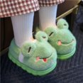 thumbnail image 3 of Zapatillas de algodón para niños, cálidas y gruesas, para invierno, para niños y niñas, para interiores y exteriores, zapatos Mao Mao, bolsa para bebé para el hogar con zapatos de algodón, 3 of 6