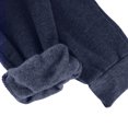 thumbnail image 7 of Mens Tracksuit 2 Piece Outfit Pullover Hoodie and Cuffed Hem Joggers Fall Winter Athletic Sweat Suit Casual Gym Running Clothes Navy 2XL, 7 of 7