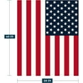 thumbnail image 2 of American Flag Throw Blanket Patriotic 4th of July Memorial Day Fourth of July Throw Blanket for Couch Sofa Bed Soft Fleece Blankets Stars and Stripes Red White Blue Veteran Blanket 50x60, 2 of 5