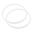 thumbnail image 1 of Shisuyan 3pcs Silicone Sealing Rings: Japanese Lunch Box Lid Gasket - 12cm Inner Diameter - High-Temperature Resistant Bushing For Food Container Lid, 1 of 8