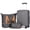 Grey, variant on Concepten 3-Piece Carry on Luggage Set, PP Material Hard Shell Suitcase with TSA Lock for Rotating Wheels,Lightweight and Drop Resistant Suitcase