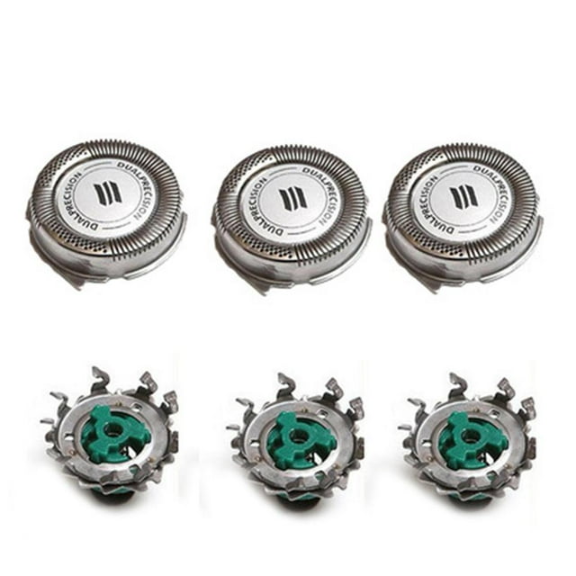 3PCS Tête de Rasoir Rasoir Électrique Lame Tête de Rasage pour RQ11 Rq1150rq1160rq1175rq1180rq11150x