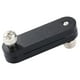 thumbnail image 1 of Bloque de tope de aleación de aluminio, localizador de línea ajustable para carpintería (negro), 1 of 3