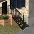 thumbnail image 2 of Pylex 16034 Collection 11-Pylex 4-Step Aluminium Stair Riser, Black, 2 of 3
